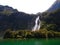 Waterfall milford sound