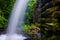 Waterfall at Mingus Mill, Great Smoky Mountains National Park,