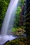 Waterfall at Mingus Mill, Great Smoky Mountains National Park,