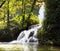 Waterfall at Monasterio de Piedra Natural Park