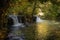 Waterfall Monte Gelato in Lazio, Italy