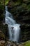 Waterfall Mosornym Potoku seen in Poland