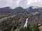 Waterfall in the mountains