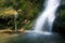 Waterfall in the Narrow pass of The Beyos