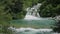 Waterfall in national park Krka, Croatia