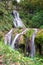 Waterfall near Gostilje river in Serbia