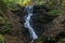 Waterfall near of the tiny lake called Neuer Teich