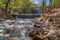 Waterfall near Trikala, Greece - spring picture