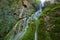 Waterfall in Orbaneja del Castillo, Spain