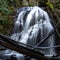 Waterfall on Orcas Island in Washington State