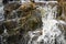 Waterfall over Giant Rocks - Governor Dodge State Park