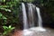 A waterfall in Paronella Park in Queenland Australia