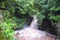 Waterfall in Parque Natural da Ribeira dos Caldeiroes