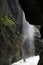 Waterfall in Partnachklamm gorge