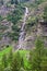 Waterfall plan Trentino Val passiria