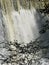 Waterfall with Plant Foreground.