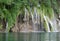 Waterfall in Plitvice lake