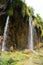 Waterfall on plitvice park