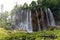 Waterfall in Plitvicke National Park