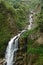 Waterfall plunging into a gorge