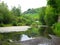 Waterfall Pond Parc Cwm Darran Wildlife Park South Wales