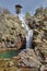 Waterfall Radule in the spring mountains of Corsica