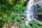 Waterfall in rain forest