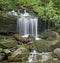 Waterfall on Rainbow Falls Trail, Great Smoky Mountains National Park