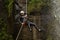 Waterfall Rappelling On Canyoning Adventure