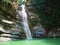 Waterfall Rappelling in Hyrcanian forest