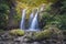 Waterfall at Ribeira dos Caldeiroes, Sao Miguel, Azores, Portugal