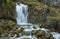 Waterfall by the river Esca, Isaba, Roncal Valley, Navarra.