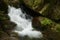 Waterfall of River LeÃ§a in the woods of Monte Cordova