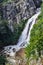 Waterfall, Road of the Seven Lakes, Argentina