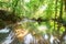 Waterfall at Sa Nang Manora Forest park in Phangnga province