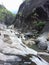 Waterfall in sabaragamuva province sri lanka.