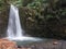 The waterfall Salto do Prego, in the southeastern area of Sao Miguel island Azores, Portugal