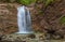 Waterfall in Schleifmuehlenklamm gorge