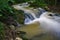 Waterfall on Seclude Mountain Stream