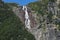 A Waterfall Seen from Western Brook Pond