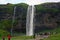 Waterfall, Seljalandsfoss, Iceland