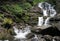 Waterfall Shipot in Ukrainian Carpathians