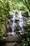 A waterfall in the Sinharaja forest in Sri Lanka