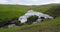 Waterfall Skogafoss in Icelandic nature