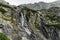 Waterfall Skok in High Tatras in Slovakia.