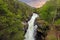 Waterfall Slettafossen on the river Rauma, Norway