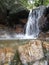 Waterfall srilanka water forest rock