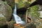 Waterfall Stolpich in Jizera Mountains