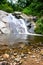 Waterfall and stones large beauty nature in north Thailand