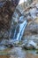 Waterfall of the Strait Ordesa Monte-Perdido. Water concept Nature